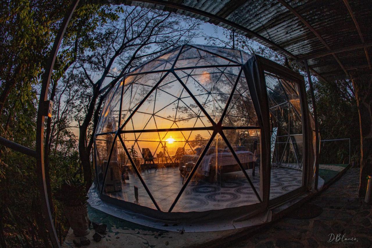 Domos Mirador Romantic Private Honeymoon Glamping Miramar Kültér fotó