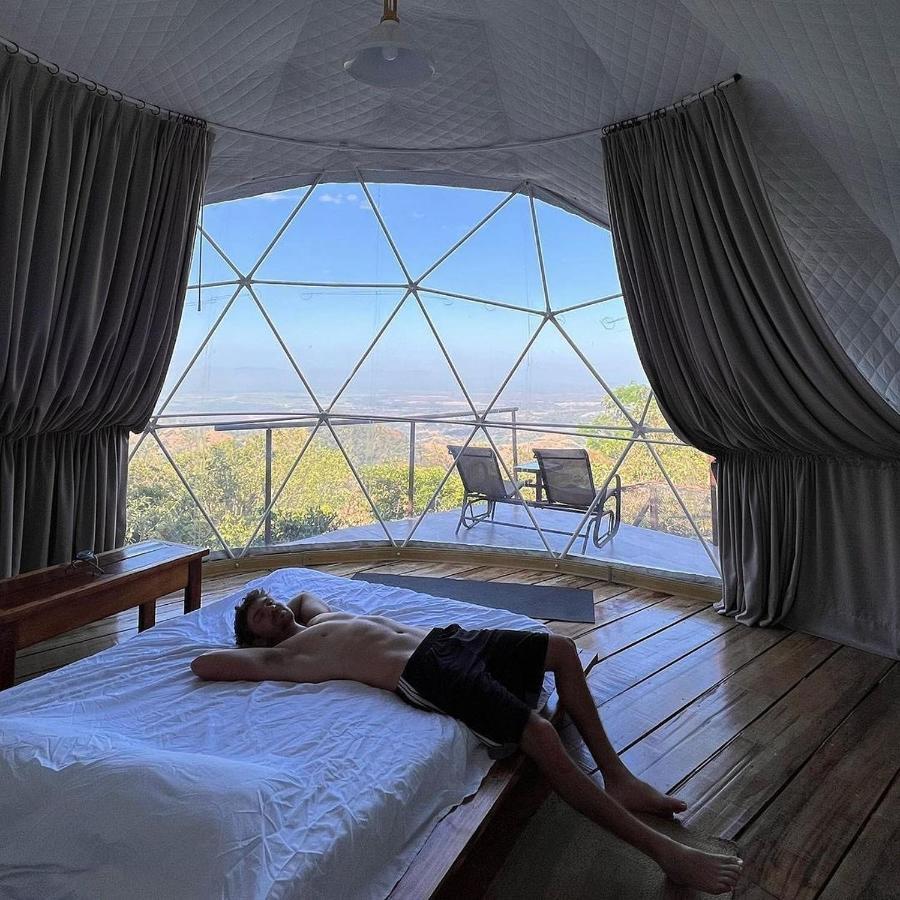Domos Mirador Romantic Private Honeymoon Glamping Miramar Kültér fotó