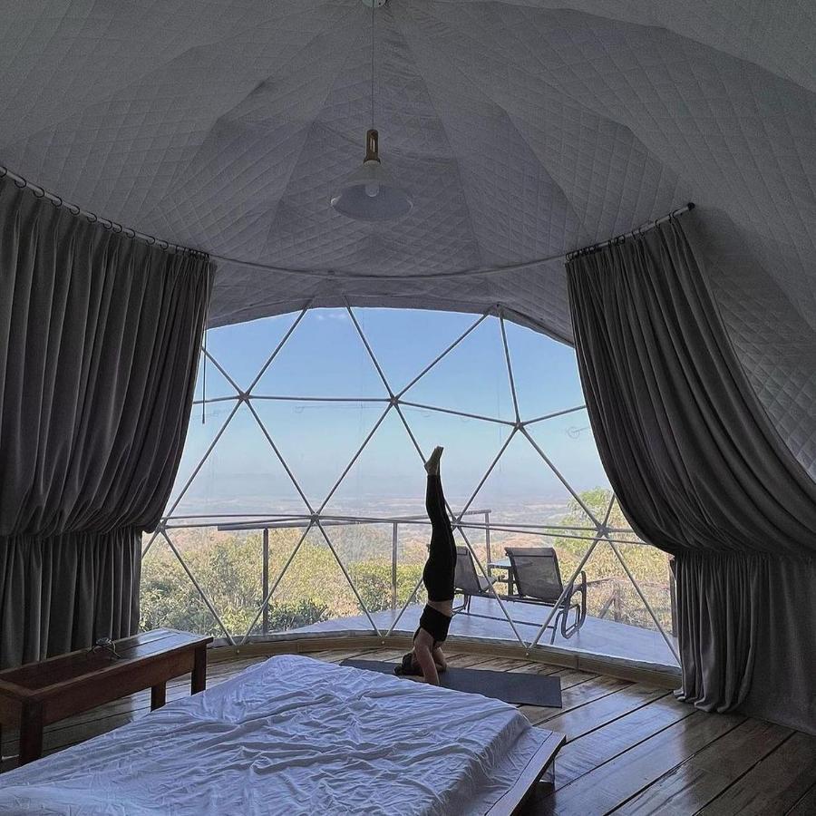 Domos Mirador Romantic Private Honeymoon Glamping Miramar Kültér fotó