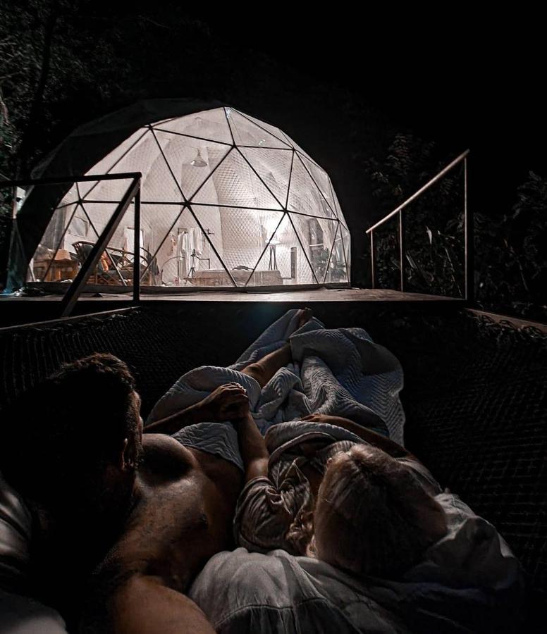 Domos Mirador Romantic Private Honeymoon Glamping Miramar Kültér fotó