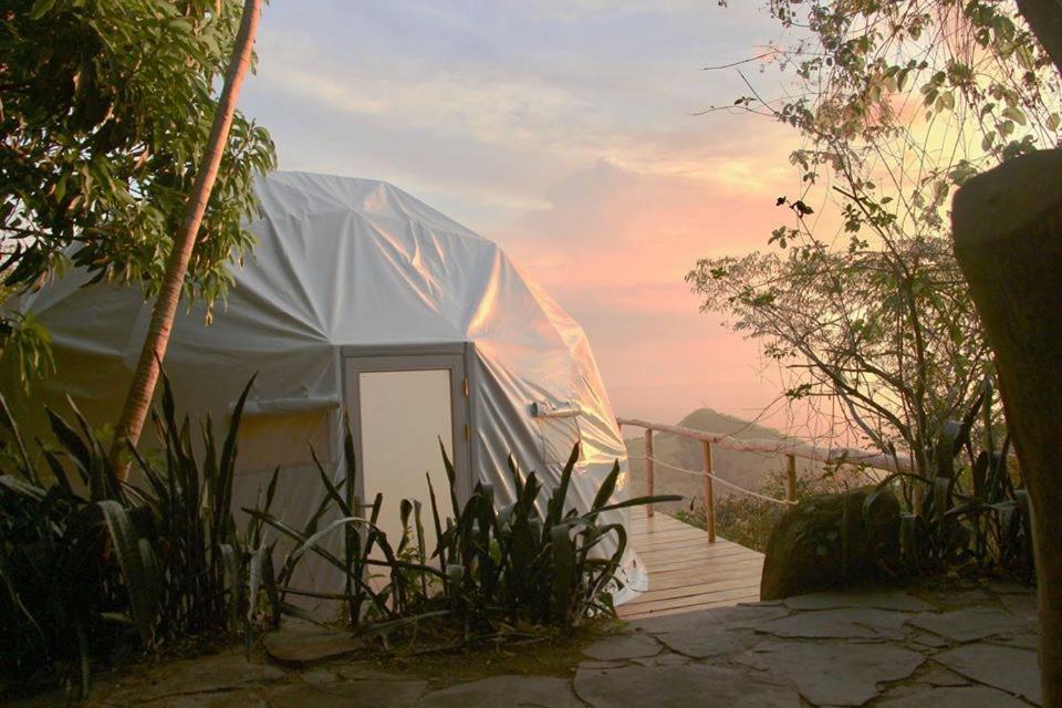 Domos Mirador Romantic Private Honeymoon Glamping Miramar Kültér fotó