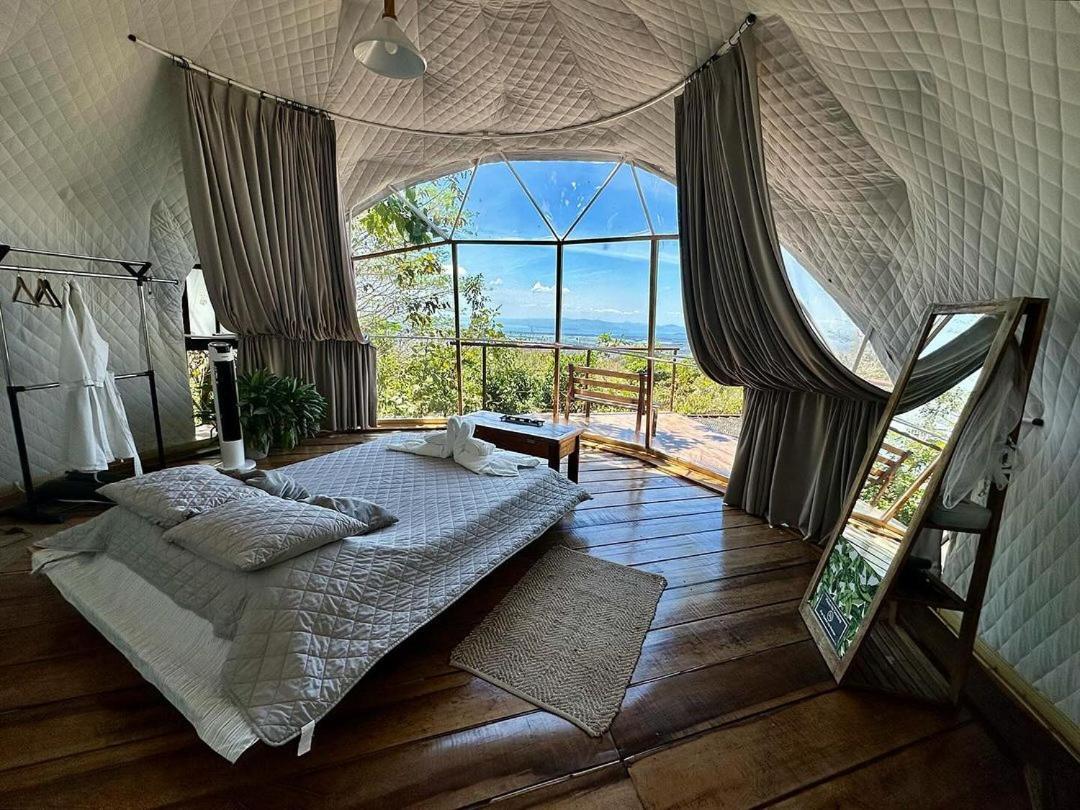 Domos Mirador Romantic Private Honeymoon Glamping Miramar Kültér fotó