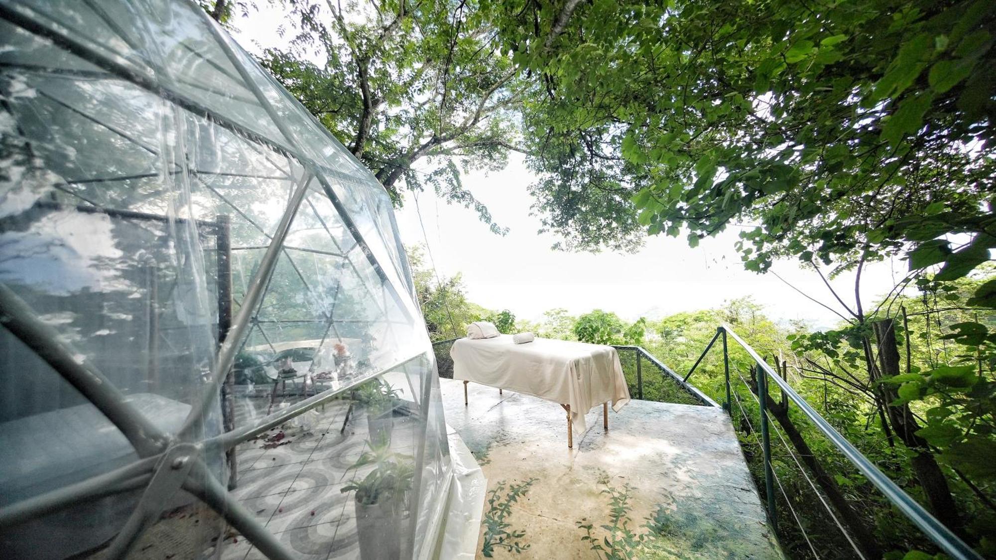 Domos Mirador Romantic Private Honeymoon Glamping Miramar Kültér fotó